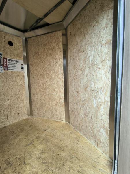 New 2026 Pace American 7 x 16 Outback DLX Flat Top V-Nose 7K Cargo / Enclosed Trailer