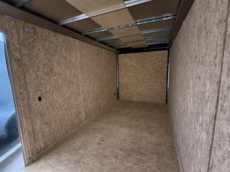 New 2026 Pace American 7 x 16 Outback DLX Flat Top V-Nose 7K Cargo / Enclosed Trailer
