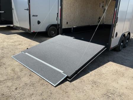 New 2026 Pace American 8.5 x 16 Journey SE Flat Top Sloped VNose 10K Cargo / Enclosed Trailer
