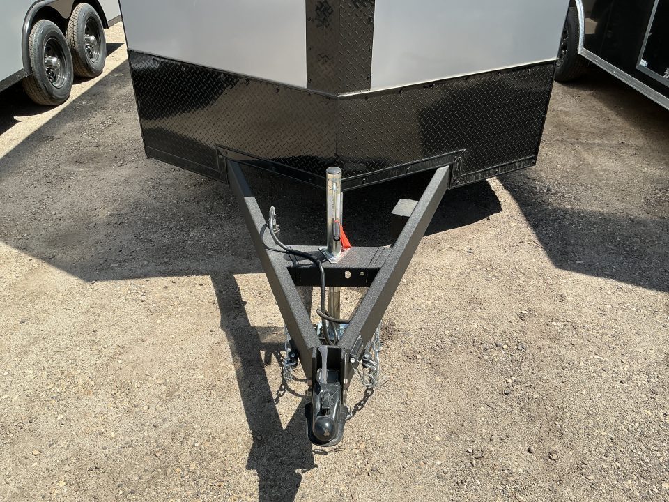New 2026 Pace American 7.5 x 16 Journey SE Flat Top Sloped V-Nose 7K Cargo / Enclosed Trailer