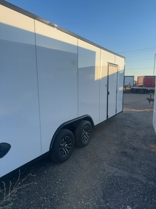 New 2026 Pace American 8.5 x 20 Journey SE Flat Top Sloped V-Nose 10K Cargo / Enclosed Trailer
