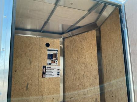 New 2026 Impact Trailers 7 x 14 Quake Flat Top V-Nose 7K Cargo / Enclosed Trailer
