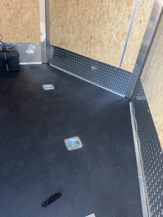 New 2026 Pace American 8.5 x 16 Journey SE Flat Top Sloped VNose 10K Cargo / Enclosed Trailer