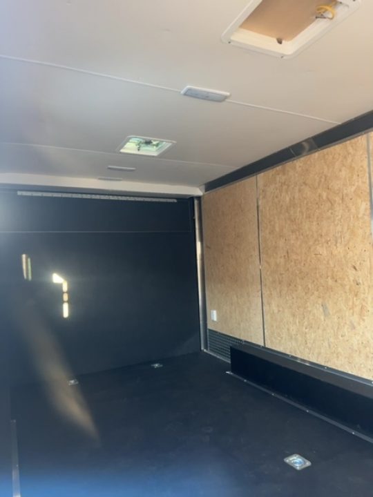 New 2026 Pace American 8.5 x 16 Journey SE Flat Top Sloped VNose 10K Cargo / Enclosed Trailer