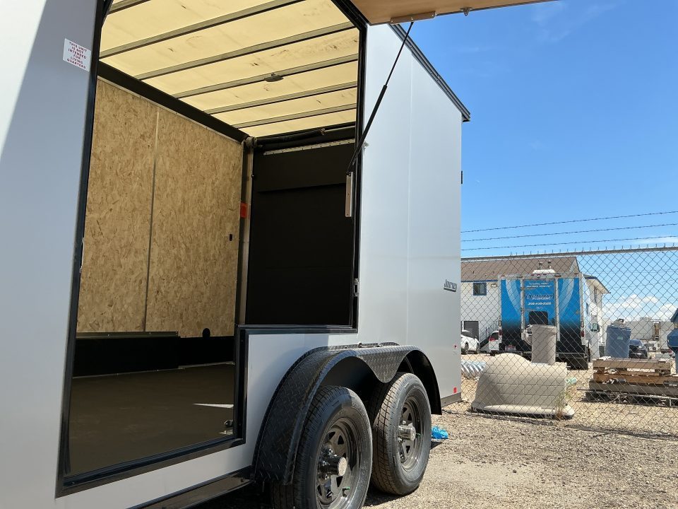 New 2026 Pace American 7. 5x 16 Journey SE Flat Top Sloped V-Nose 7K Cargo / Enclosed Trailer