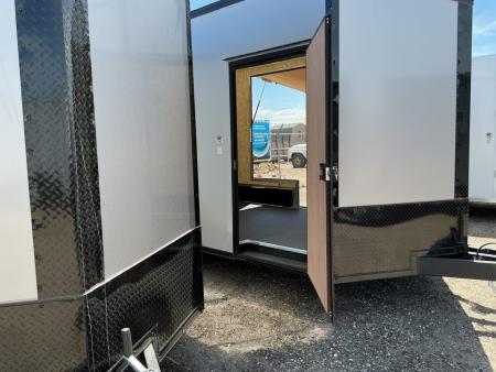 New 2026 Pace American 7. 5x 16 Journey SE Flat Top Sloped V-Nose 7K Cargo / Enclosed Trailer
