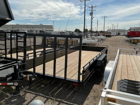 New 2026 Midsota 82 x 18 Nova Solid Side Utility Trailer, 7K Tandem Utility Trailer