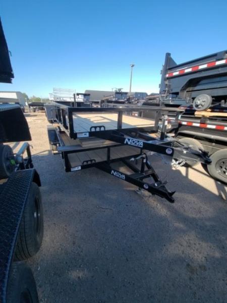 New 2026 Midsota 82 x 12 Nova Tube Top Utility Trailer, 3K Idler Utility Trailer