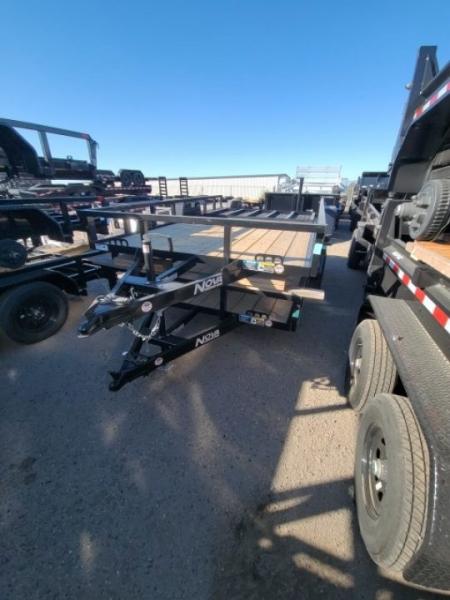 New 2026 Midsota 82 x 12 Nova Tube Top Utility Trailer, 3K Idler Utility Trailer