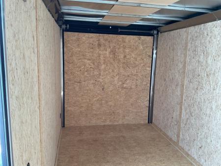 New 2026 Impact Trailers 7 x 14 Quake Flat Top V-Nose 7K Cargo / Enclosed Trailer