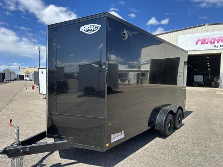 New 2026 Impact Trailers 7x16 7K Tremor Cargo / Enclosed Trailer