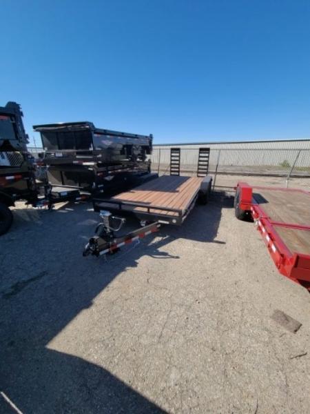 New 2025 Sure-Trac 7 x 18 (16+2) Equipment Trailer, 14K Equipment Trailer