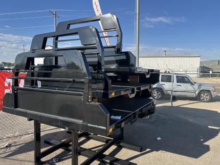 New 2026 Sure-Trac 97in x 112in Sure-Trac Recessed Gooseneck Flatbed Truck Bed Truck Bed