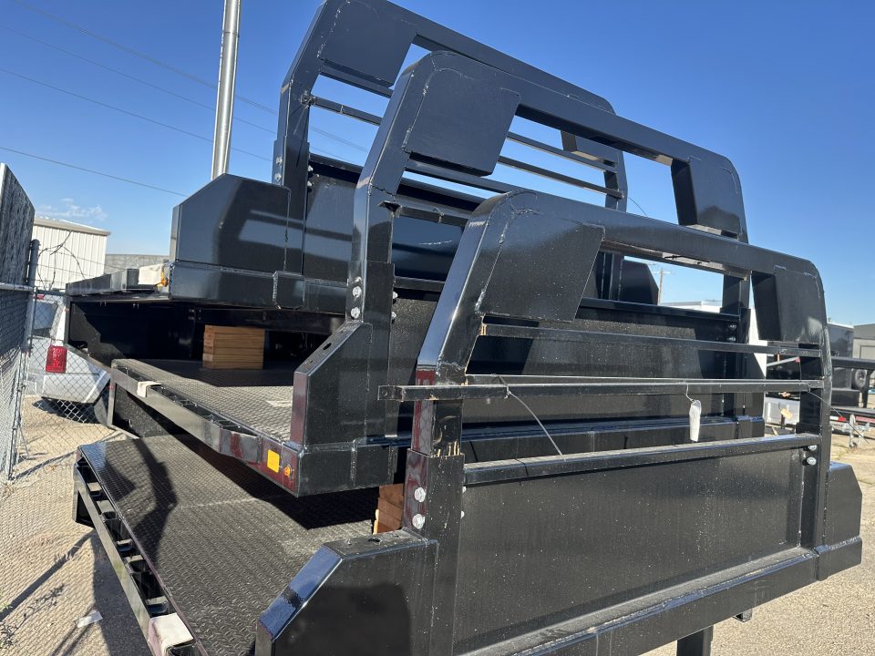 New 2026 Sure-Trac 97in x 102in Sure-Trac Recessed Gooseneck Flatbed Truck Bed Truck Bed