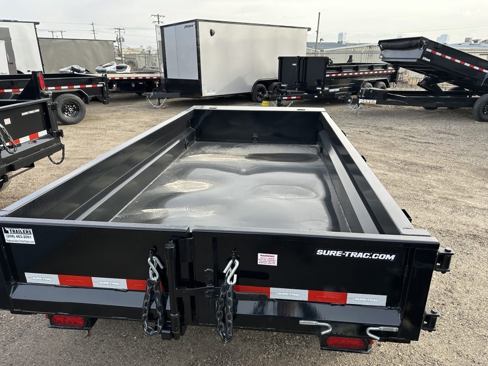 New 2026 Sure-Trac 5 x 10 Single Ram Homeowner Dump 7K Dump Trailer