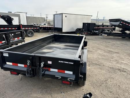 New 2026 Sure-Trac 5 x 10 Single Ram Homeowner Dump 7K Dump Trailer