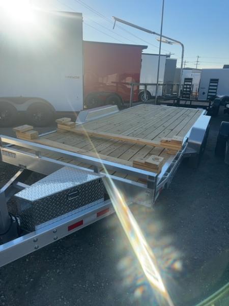 New 2026 Sure-Trac 7 x 18 Aluminum Power Tilt 10K Tilt Trailer