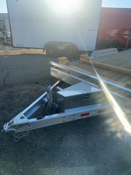 New 2026 Sure-Trac 7 x 18 Aluminum Power Tilt 10K Tilt Trailer