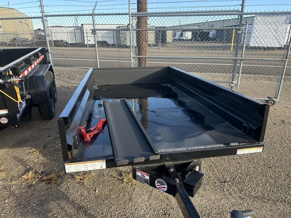 New 2026 Sure-Trac 4.5 x 8 Utility Dump 3K Dump Trailer