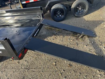 New 2026 Sure-Trac 4.5 x 8 Utility Dump 3K Dump Trailer