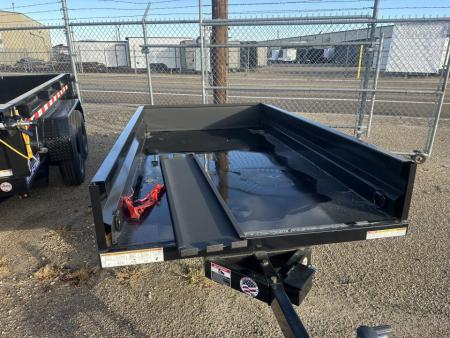 New 2026 Sure-Trac 4.5 x 8 Utility Dump 3K Dump Trailer