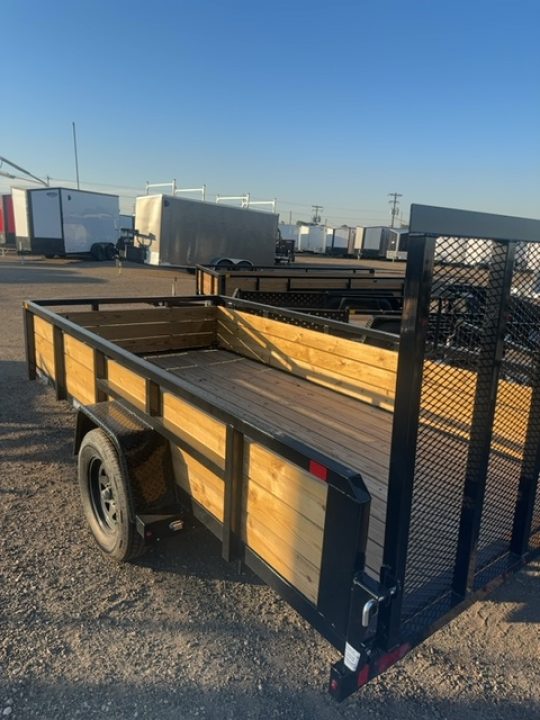 New 2026 Sure-Trac 6 x 12 Tube Top Three Board 3K Utility Trailer