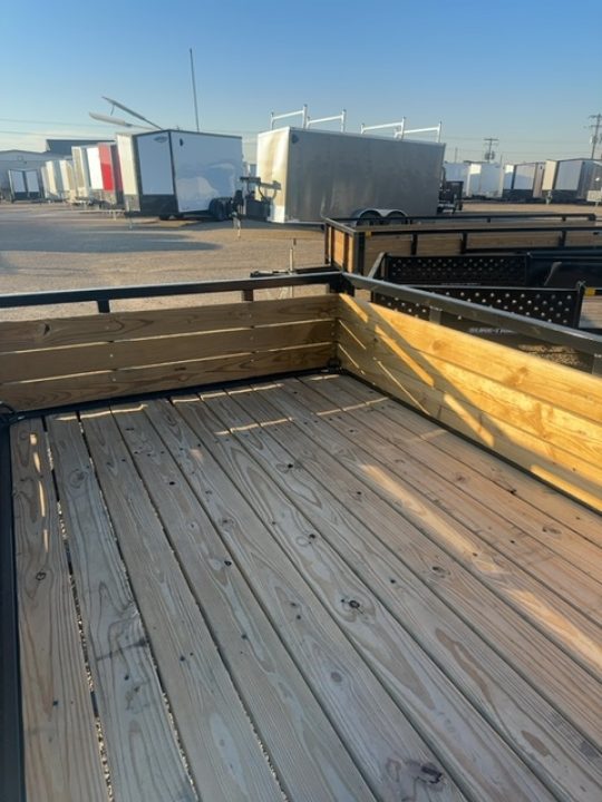 New 2026 Sure-Trac 6 x 12 Tube Top Three Board 3K Utility Trailer