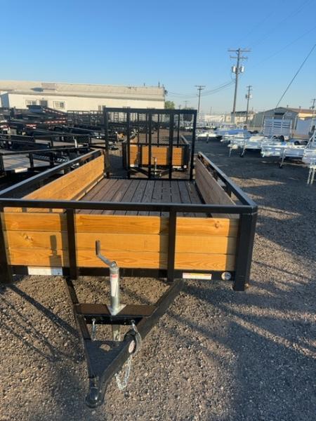 New 2026 Sure-Trac 6 x 12 Tube Top Three Board 3K Utility Trailer
