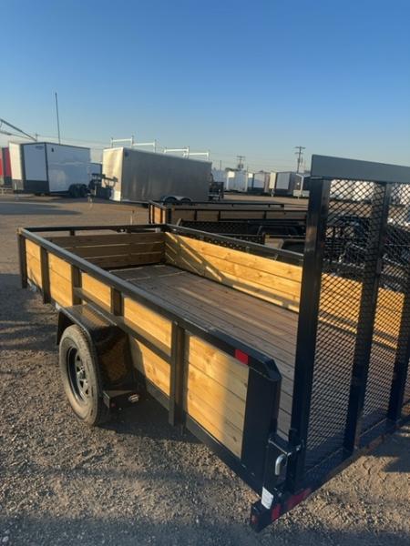 New 2026 Sure-Trac 6 x 12 Tube Top Three Board 3K Utility Trailer