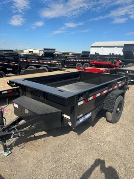 New 2026 Sure-Trac 5 x 8 Single Ram Homeowner Dump 5K Dump Trailer