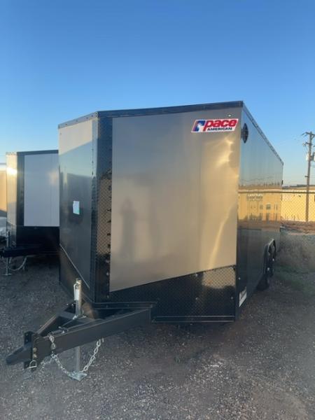 New 2026 Impact Trailers 8.5 x 18 Tremor Flat Top Sloped V-Nose 10K Cargo / Enclosed Trailer