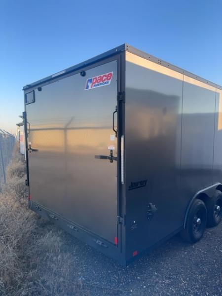 New 2026 Impact Trailers 8.5 x 18 Tremor Flat Top Sloped V-Nose 10K Cargo / Enclosed Trailer