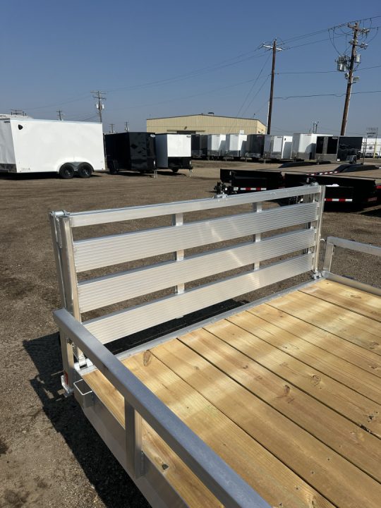 New 2026 H&H Trailers 82x24 Aluminum ATV Trailer, 7K.  Tandem ATV Trailer