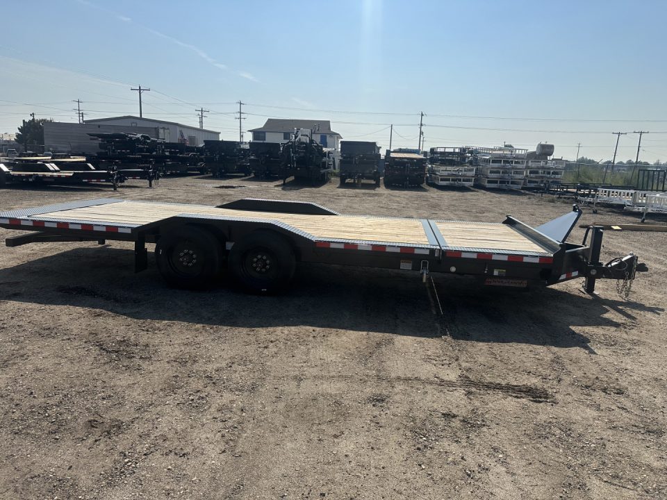 New 2026 Midsota 102X22 TBWB22 17.6K BP Equipment Trailer