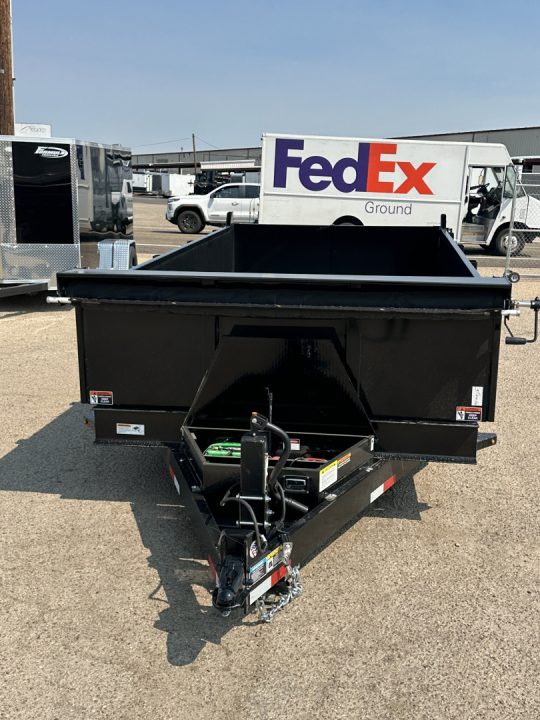 New 2025 H&H Trailers 83x14 Industrial Dump Trailer, 14K Scissor Dump Trailer