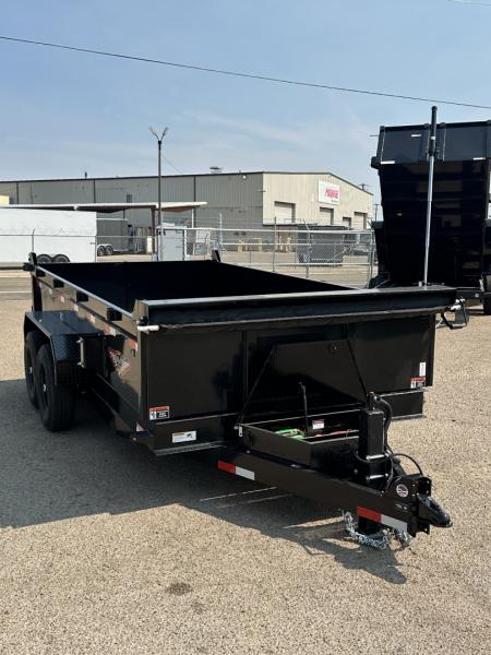 New 2025 H&H Trailers 83x14 Industrial Dump Trailer, 14K Scissor Dump Trailer