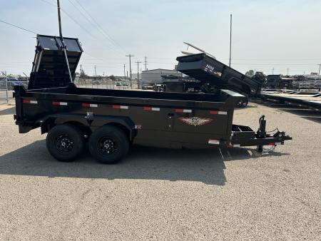 New 2025 H&H Trailers 83x14 Industrial Dump Trailer, 14K Scissor Dump Trailer