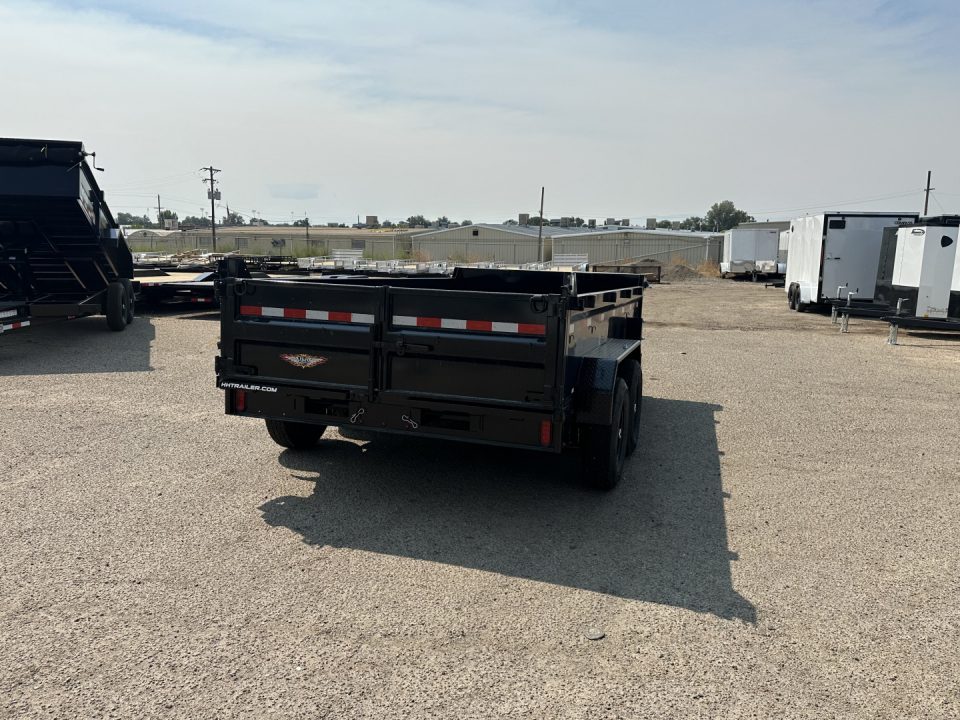 New 2025 H&H Trailers 83x14 Industrial Dump Trailer, 14K Scissor Dump Trailer