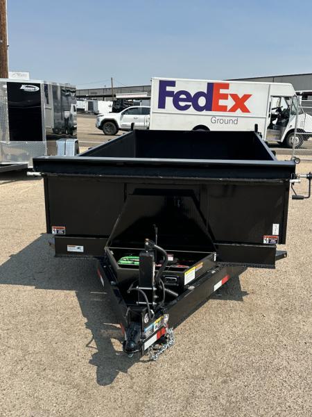 New 2025 H&H Trailers 83x14 Industrial Dump Trailer, 14K Scissor Dump Trailer