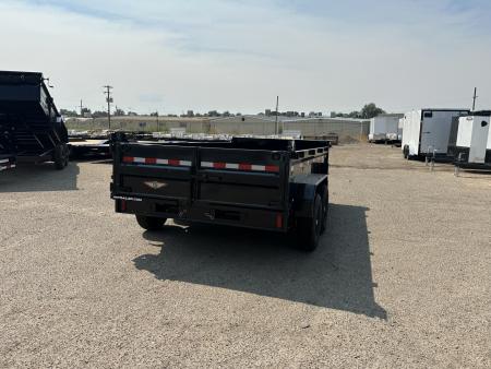 New 2025 H&H Trailers 83x14 Industrial Dump Trailer, 14K Scissor Dump Trailer