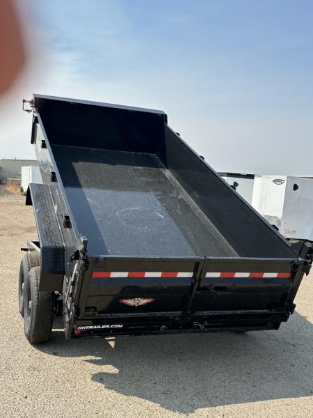 New 2025 H&H Trailers 83x14 Industrial Dump Trailer, 14K Scissor Dump Trailer