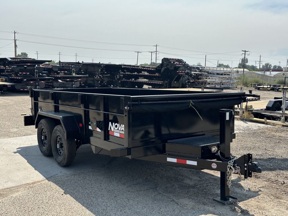 New 2026 Midsota 7X14 14K NOVA SCISSOR DUMP Dump Trailer
