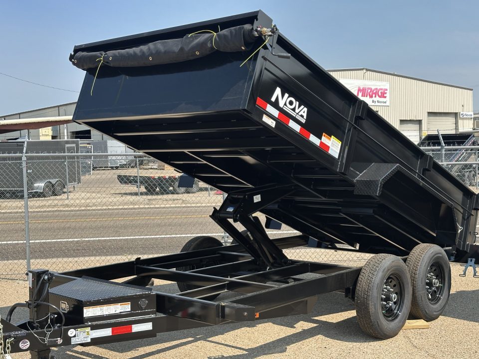 New 2026 Midsota 7X14 14K NOVA SCISSOR DUMP Dump Trailer