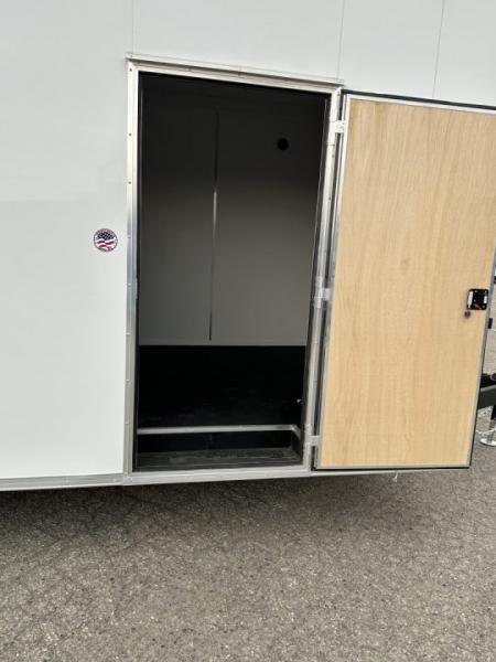 New 2026 Pace American 8.5 x 24 Journey SE Flat Top Sloped V-Nose 10K Cargo / Enclosed Trailer