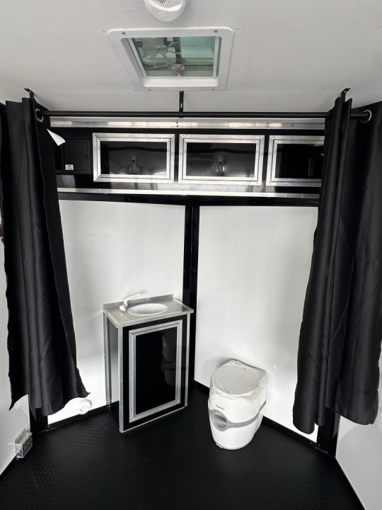 New 2025 Pace American 7.5 x 16 Moab Flat Top Sloped V-Nose Enclosed UTV Trailer 10K Cargo / Enclosed Trailer