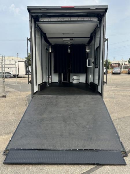 New 2025 Pace American 7.5 x 16 Moab Flat Top Sloped V-Nose Enclosed UTV Trailer 10K Cargo / Enclosed Trailer