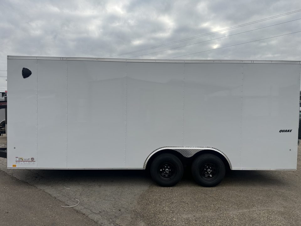 New 2026 Impact Trailers 8.5X20 Quake Flat Top V-Nose Car Hauler Car Hauler