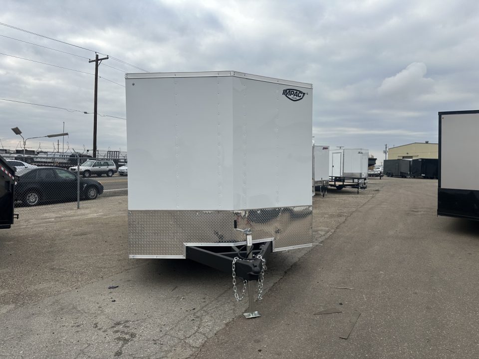 New 2026 Impact Trailers 8.5X20 Quake Flat Top V-Nose Car Hauler Car Hauler