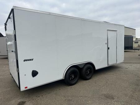 New 2026 Impact Trailers 8.5X20 Quake Flat Top V-Nose Car Hauler Car Hauler