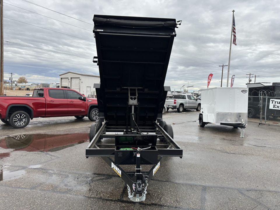 New 2026 Punch 83X14 Scissor Dump 14K Dump Trailer